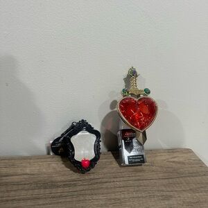 Heart and Sword plug in and hand sanitizer holder